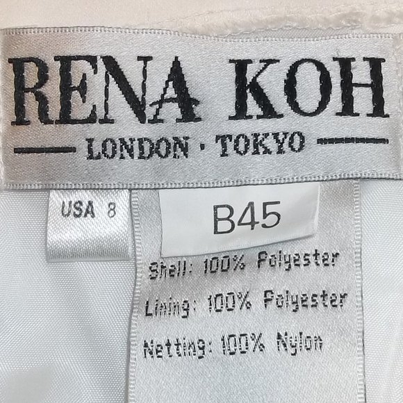 Rena Koh Bridal Wedding gown dress size 8 - Picture 4 of 5